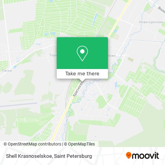 Shell Krasnoselskoe map