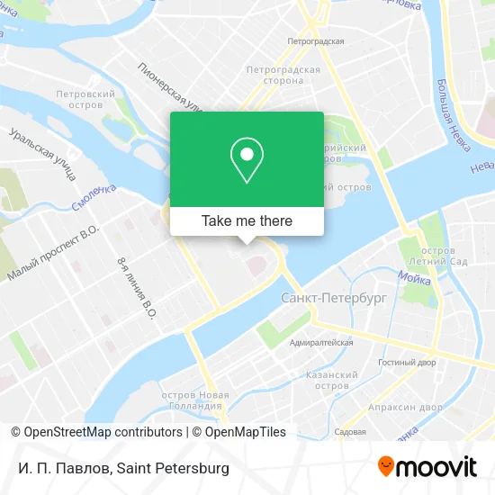 И. П. Павлов map