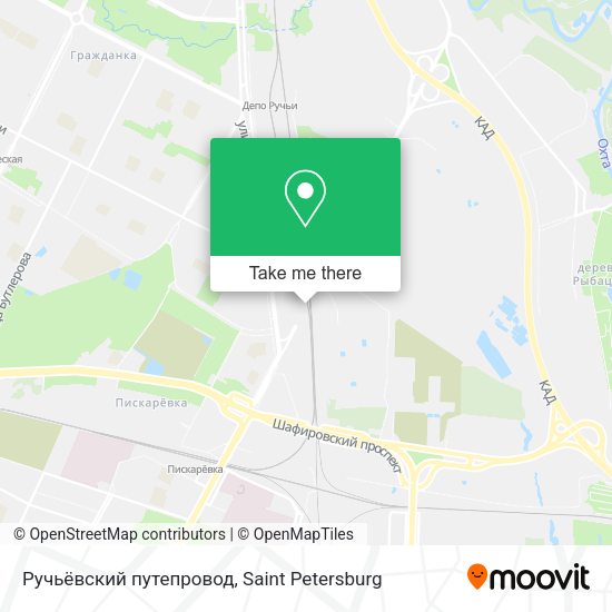 Ручьёвский путепровод map