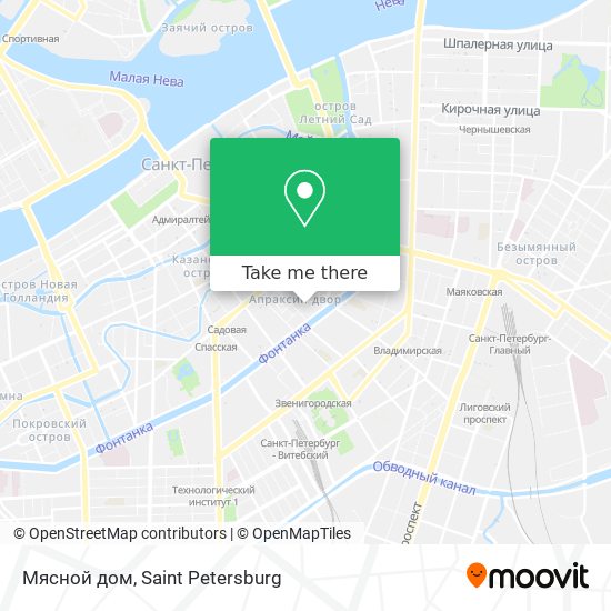 Мясной дом map