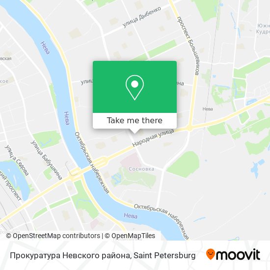 Прокуратура Невского района map