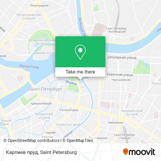 Карпиев пруд map
