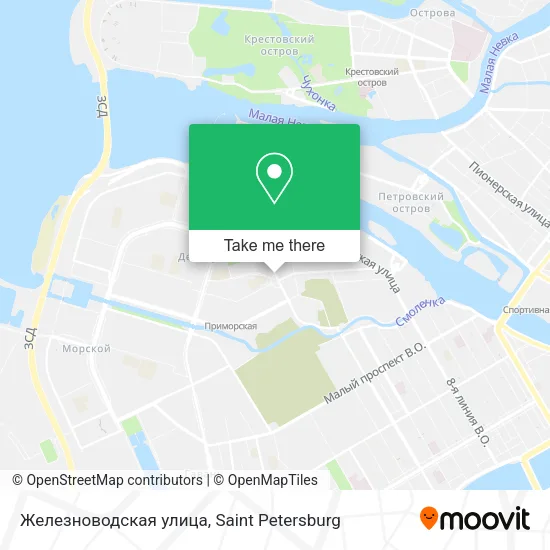 Железноводская улица map