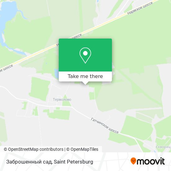 Заброшенный сад map