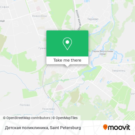 Детская поликлиника map