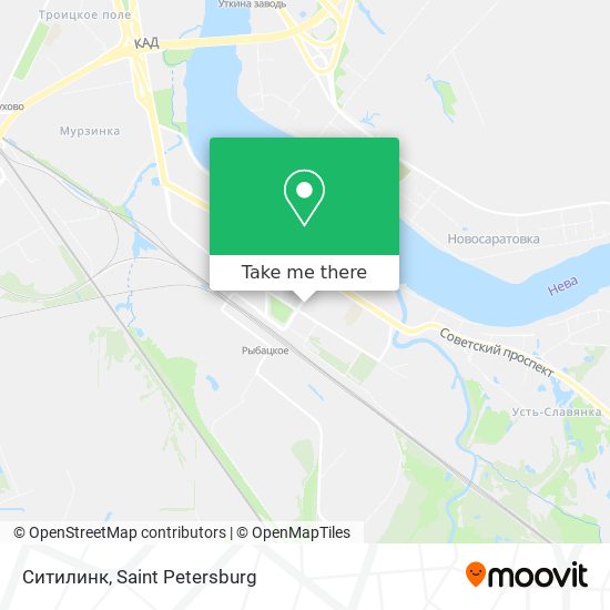 Ситилинк map