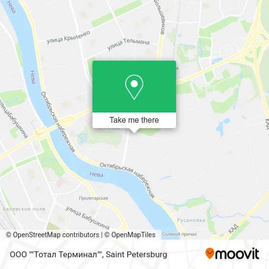 ООО ""Тотал Терминал"" map