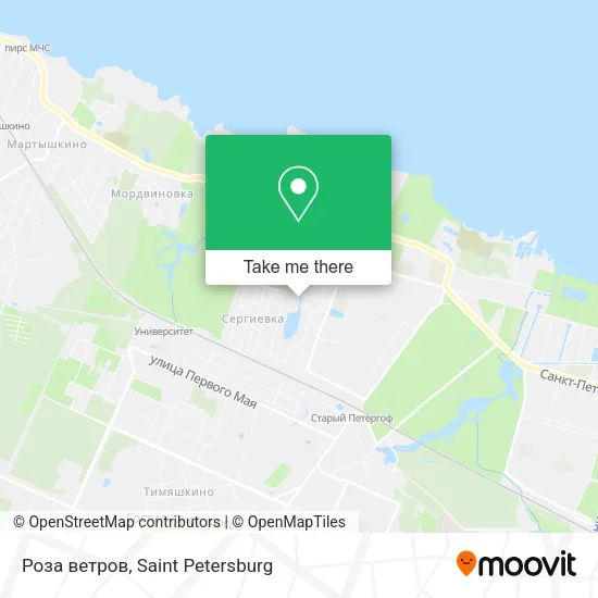 Роза ветров map