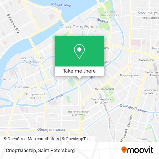 Спортмастер map