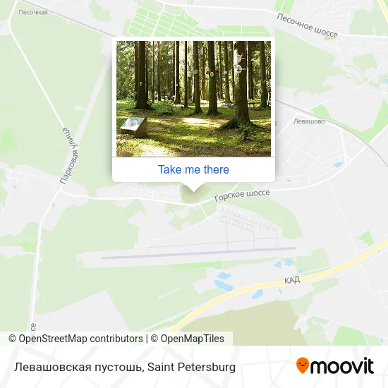 Левашовская пустошь map