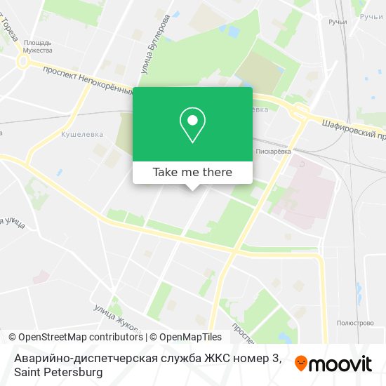 Аварийно-диспетчерская служба ЖКС номер 3 map