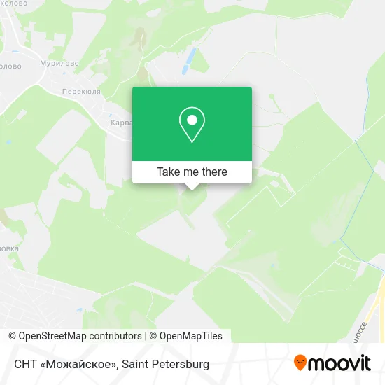 СНТ «Можайское» map