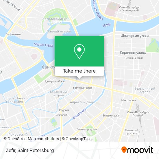 Zefir map