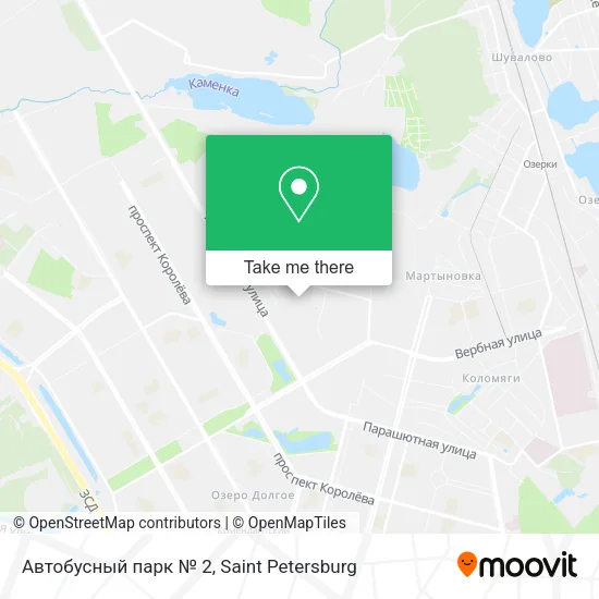 Автобусный парк № 2 map