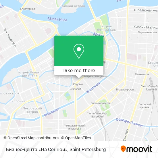 Бизнес-центр «На Сенной» map