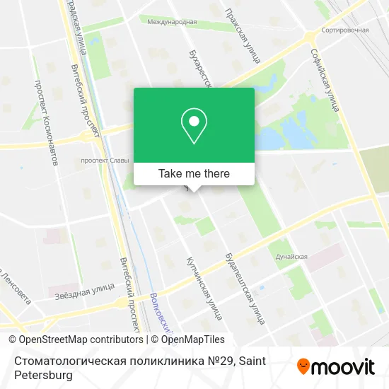 Стоматологическая поликлиника №29 map