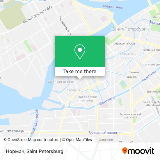 Норман map