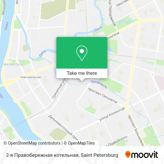 2-я Правобережная котельная map