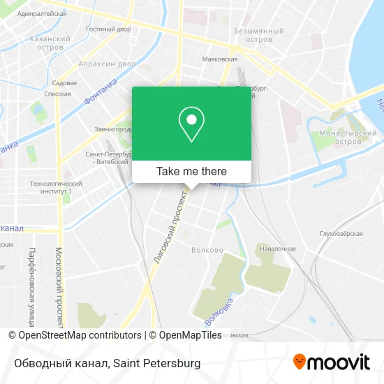 Обводный канал map