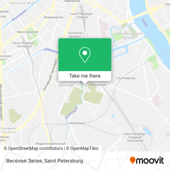 Весёлая Затея map