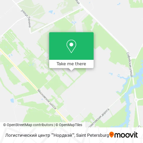 Логистический центр ""Нордвэй"" map