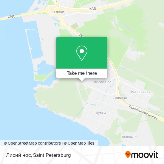 Лисий нос map