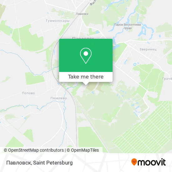Павловск map