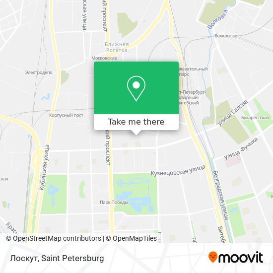 Лоскут map