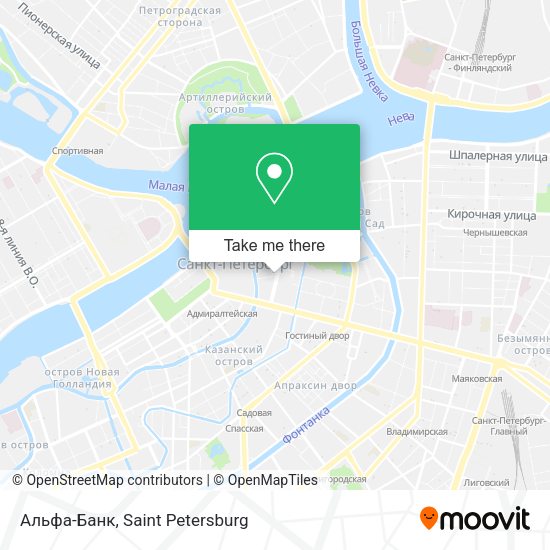 Альфа-Банк map