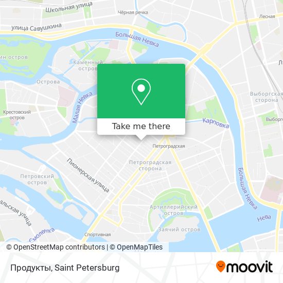 Продукты map