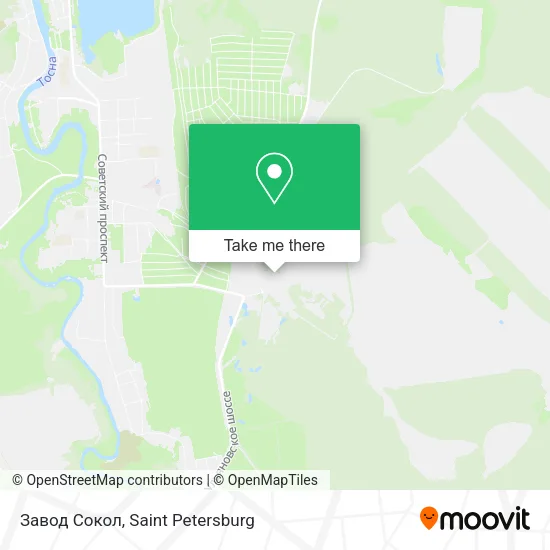 Завод Сокол map