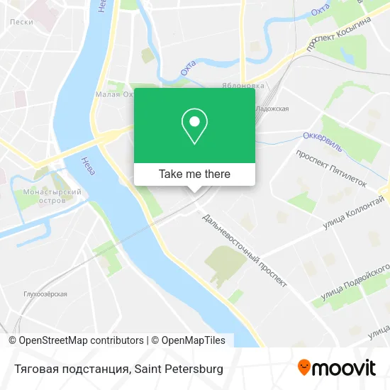 Тяговая подстанция map