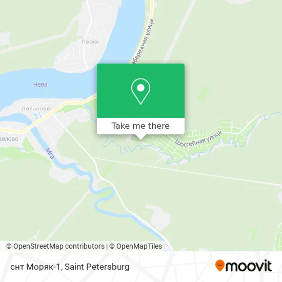 снт Моряк-1 map