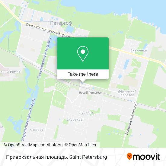Привокзальная площадь map