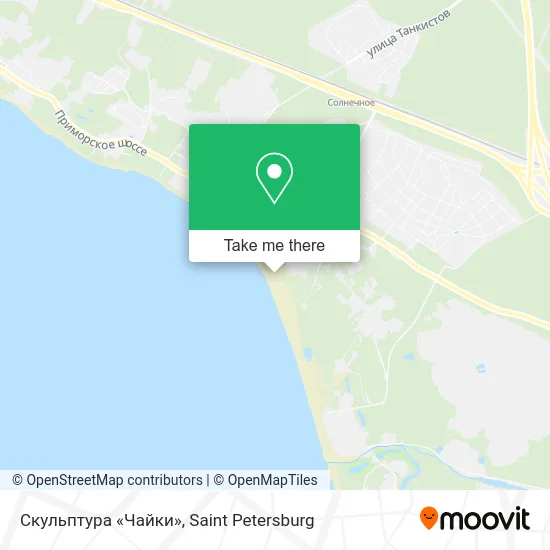 Скульптура «Чайки» map