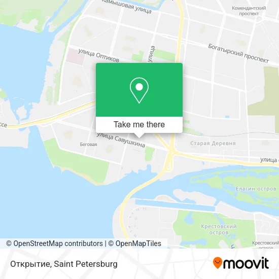 Открытие map
