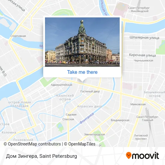 Дом Зингера map