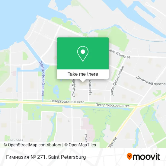 Гимназия № 271 map