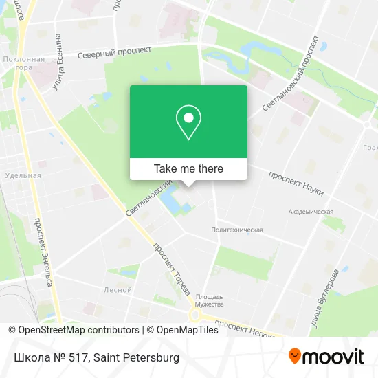 Школа № 517 map