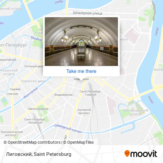 Лиговский map