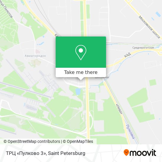 ТРЦ «Пулково 3» map