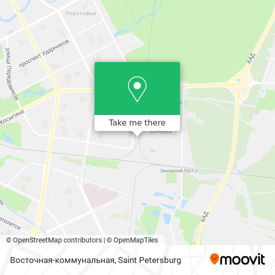 Восточная-коммунальная map