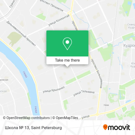 Школа № 13 map
