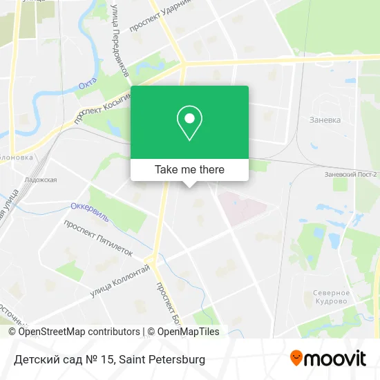 Детский сад № 15 map