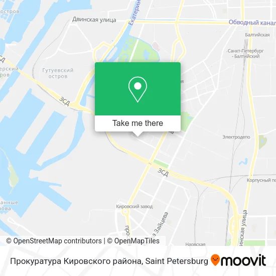 Прокуратура Кировского района map