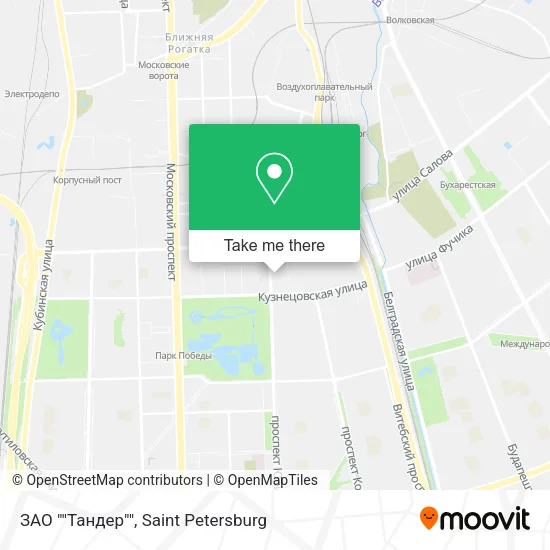 ЗАО ""Тандер"" map