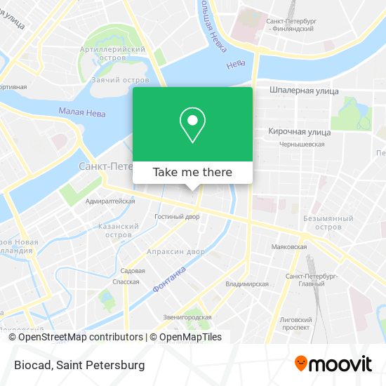 Biocad map