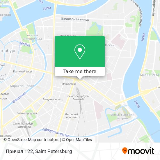 Причал 122 map