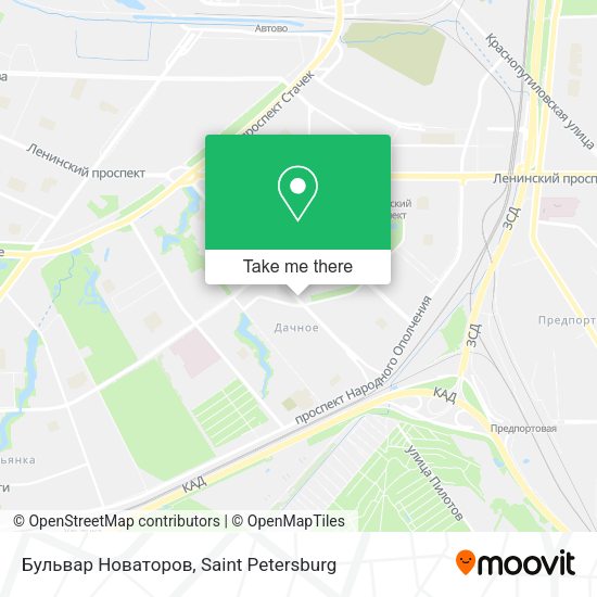 Бульвар Новаторов map