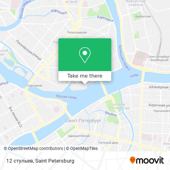 12 стульев map
